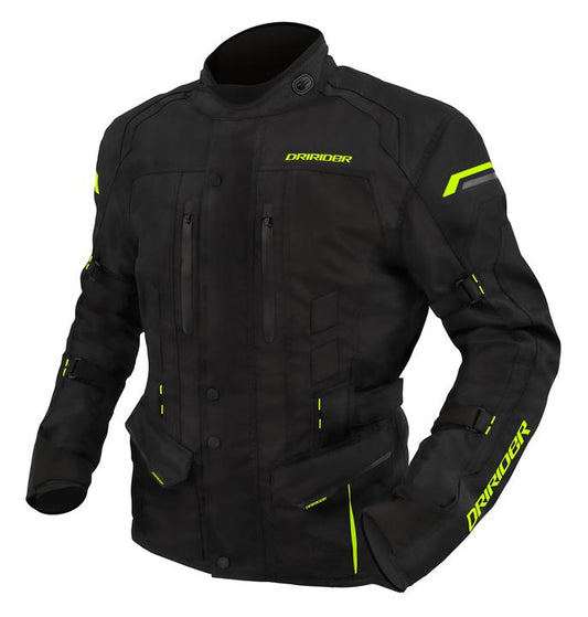 Dririder Compass 4 Jacket - Black Hi-Vis