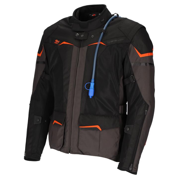 Dririder RX4 Jacket - Black / Grey / Orange