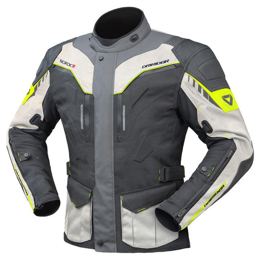 Dririder Nordic V Jacket - Grey / Lime