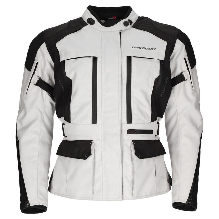 Dririder Explorer Jacket - Light Grey / Black