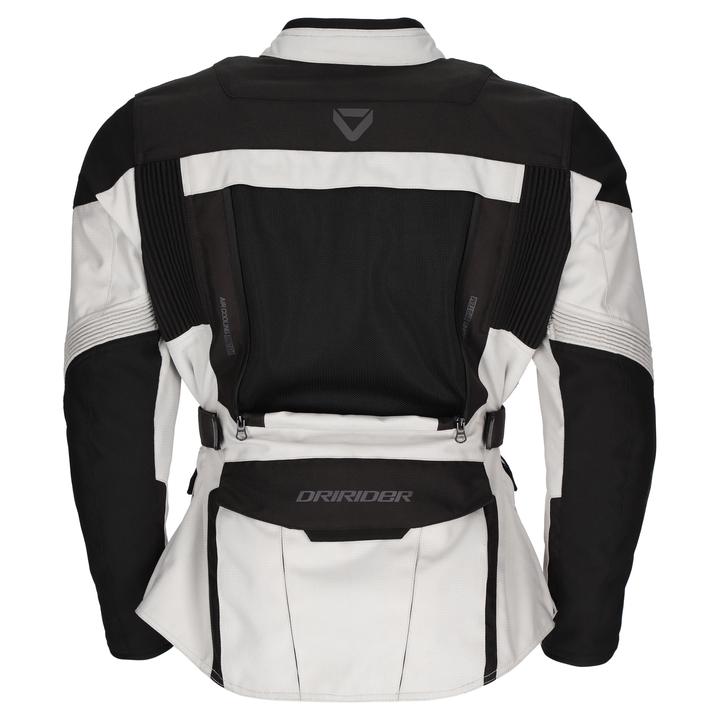 Dririder Explorer Jacket - Light Grey / Black