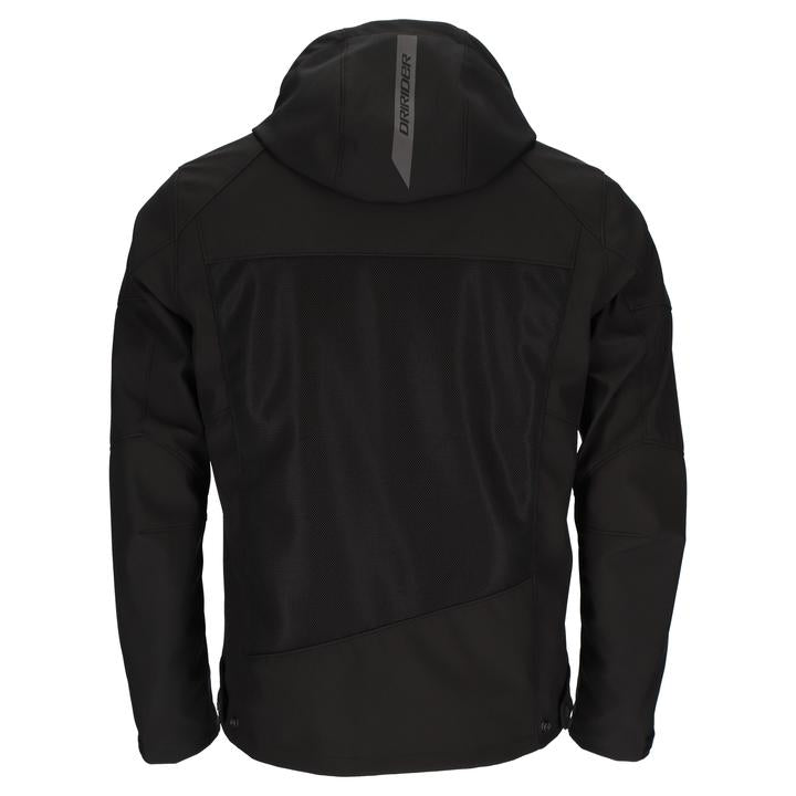 Dririder BLVD Air Soft Shell Hooded Jacket - Black