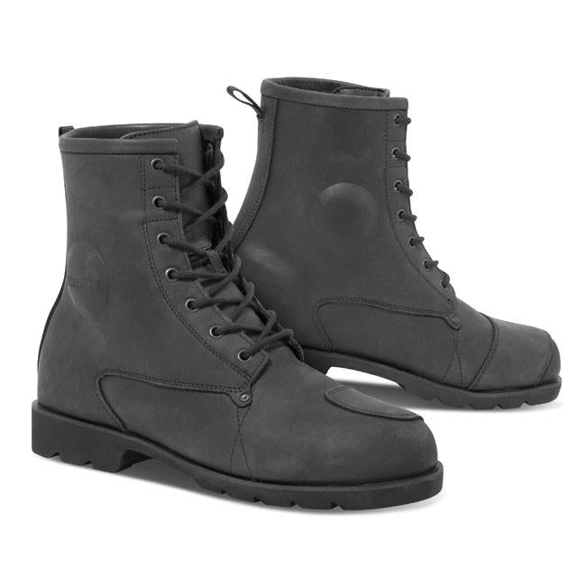 Dririder Classic Leather Motorcycle Boots - Black