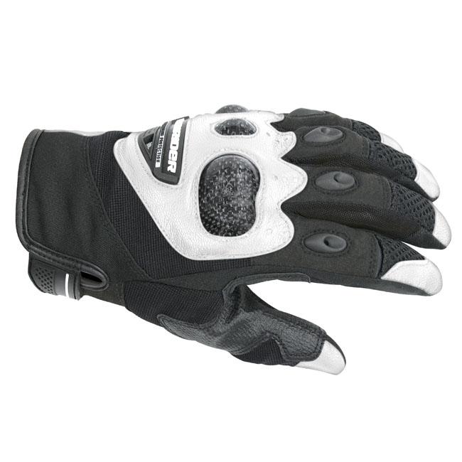 Dririder Air Carbon Gloves - Black / White