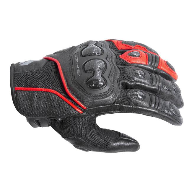 Dririder Air-Ride 2 Short Cuff Gloves - Black / Red