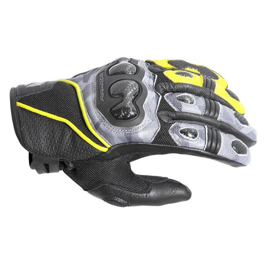 Dririder Air-Ride 2 Short Cuff Gloves - Camo Hi-Vis