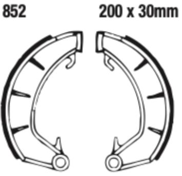 EBC Brake Shoe Set - 852