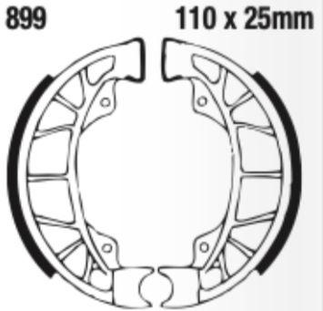 EBC Brake Shoe Set - 899