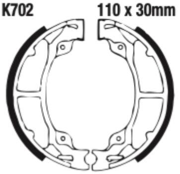 EBC Brake Shoe Set - K702