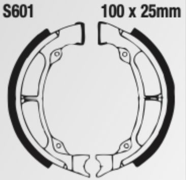 EBC Brake Shoe Set - S601