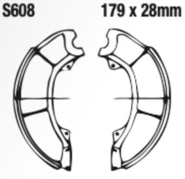 EBC Brake Shoe Set - S608