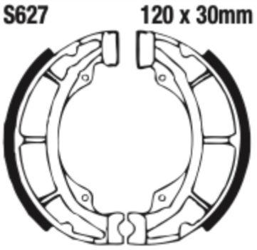 EBC Brake Shoe Set - S627