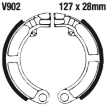 EBC Brake Shoe Set - V902