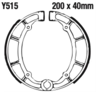 EBC Brake Shoe Set - Y515