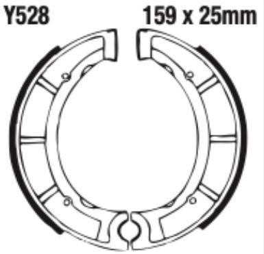 EBC Brake Shoe Set - Y528