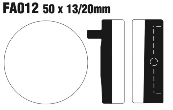 EBC FA Series Disc Pad Set - FA012