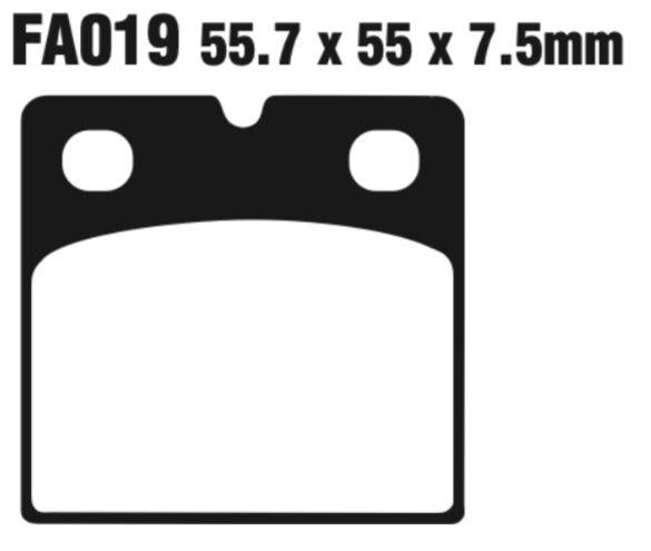 EBC FA Series Disc Pad Set - FA019