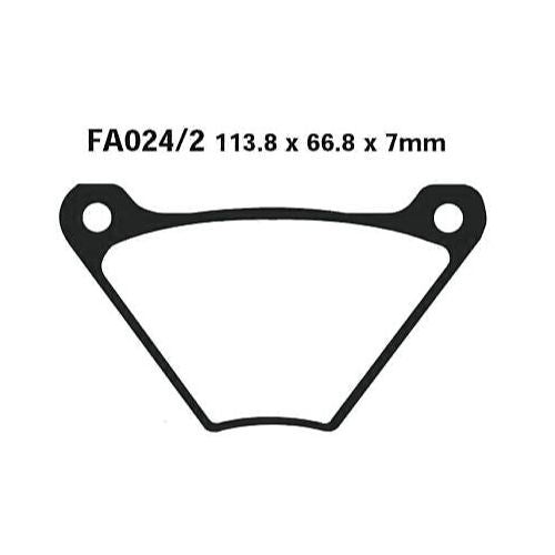 EBC FA Series Disc Pad Set - FA024/2