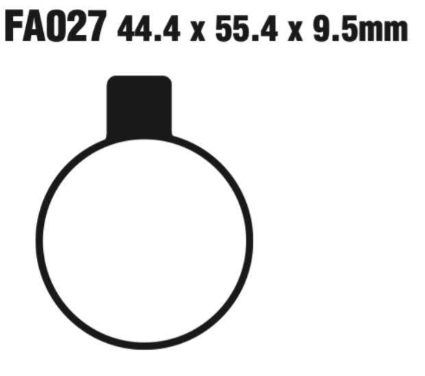 EBC FA Series Disc Pad Set - FA027