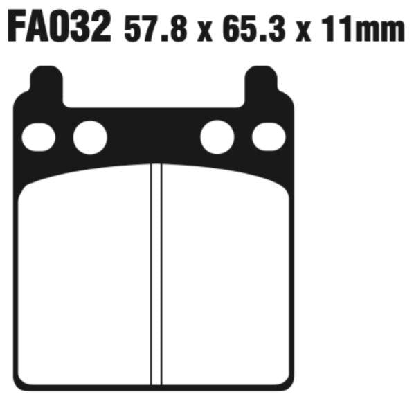 EBC FA Series Disc Pad Set - FA032