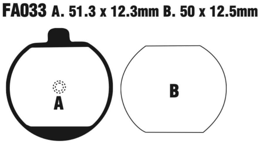 EBC FA Series Disc Pad Set - FA033