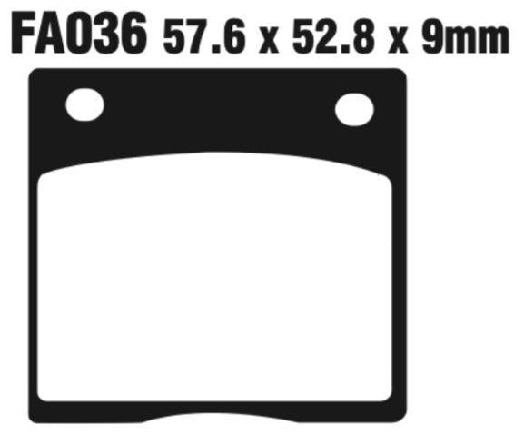 EBC FA Series Disc Pad Set - FA036
