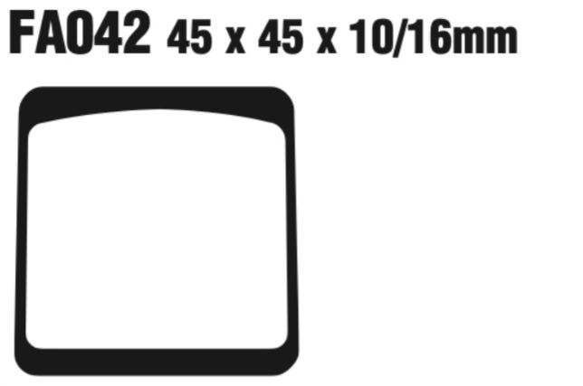 EBC FA Series Disc Pad Set - FA042