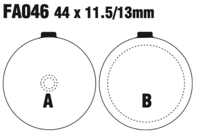 EBC FA Series Disc Pad Set - FA046