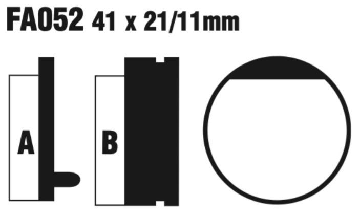 EBC FA Series Disc Pad Set - FA052