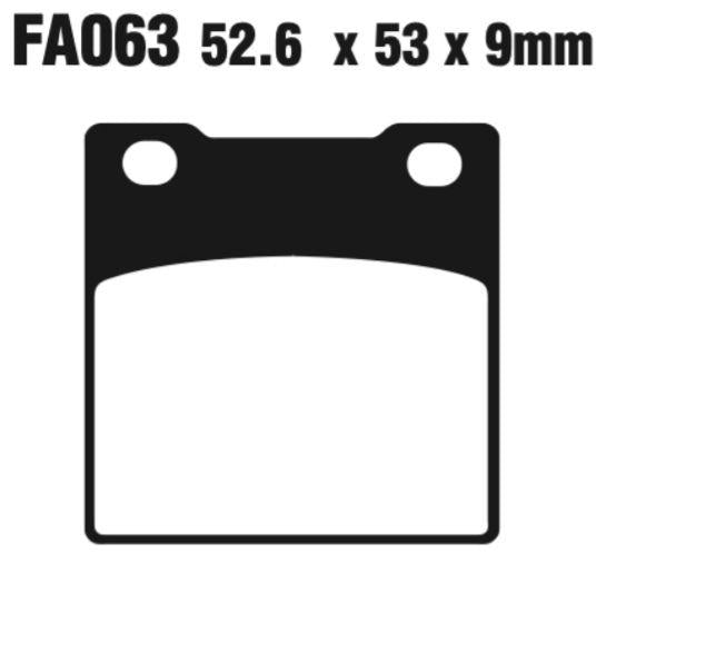 EBC Double-H Sintered Disc Pad Set - FA063HH