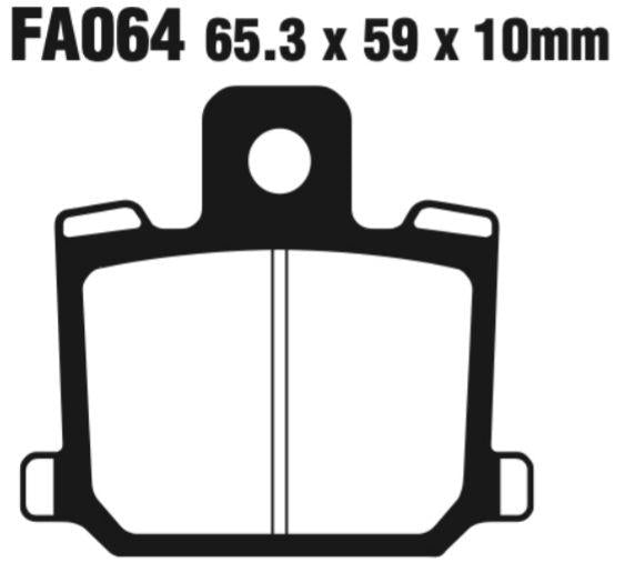 EBC FA Series Disc Pad Set - FA064