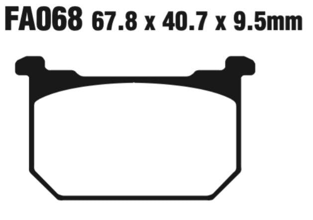 EBC FA Series Disc Pad Set - FA068