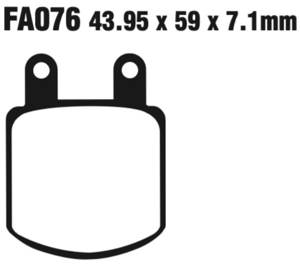 EBC FA Series Disc Pad Set - FA076