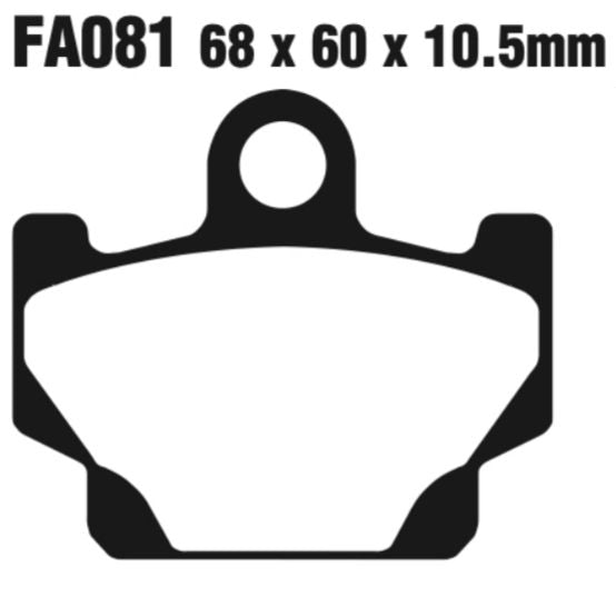 EBC FA Series Disc Pad Set - FA081