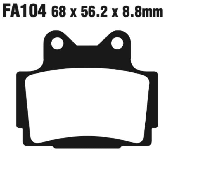 EBC FA Series Disc Pad Set - FA104