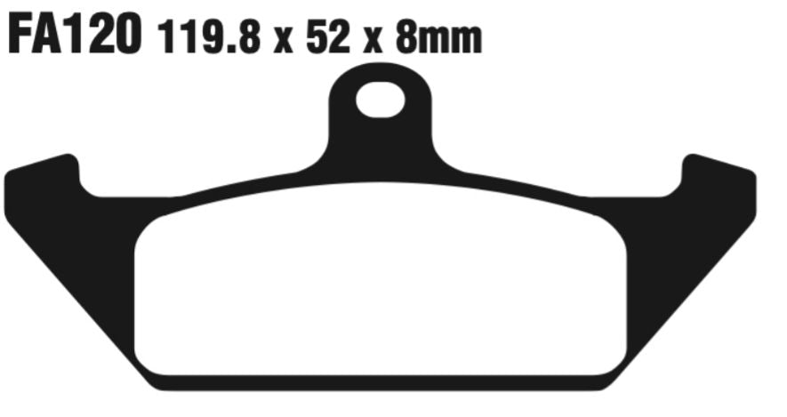 EBC FA Series Disc Pad Set - FA120