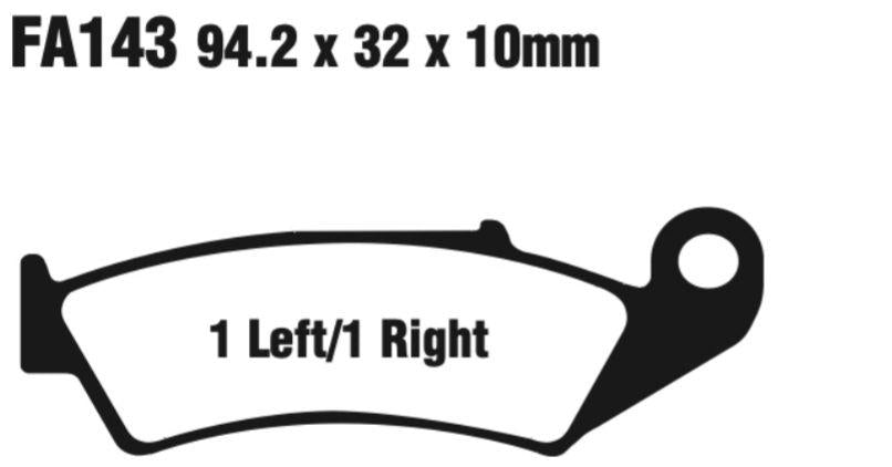 EBC FA Series Disc Pad Set - FA143