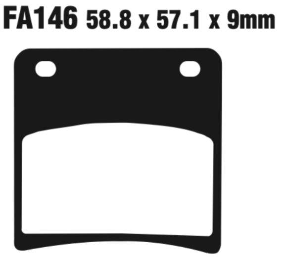 EBC FA Series Disc Pad Set - FA146