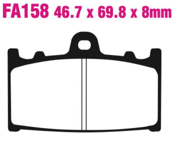 EBC FA Series Disc Pad Set - FA158