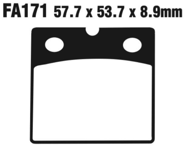 EBC FA Series Disc Pad Set - FA171