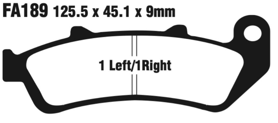 EBC FA Series Disc Pad Set - FA189