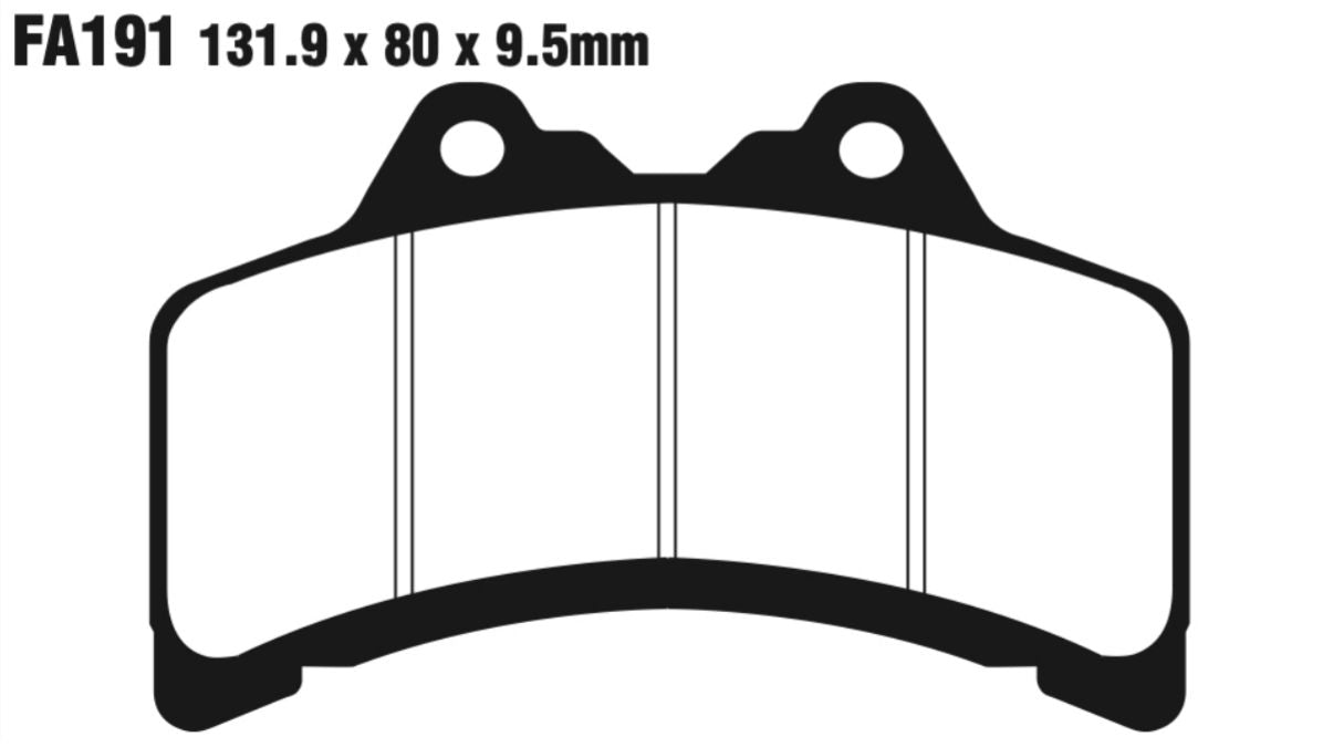 EBC FA Series Disc Pad Set - FA191
