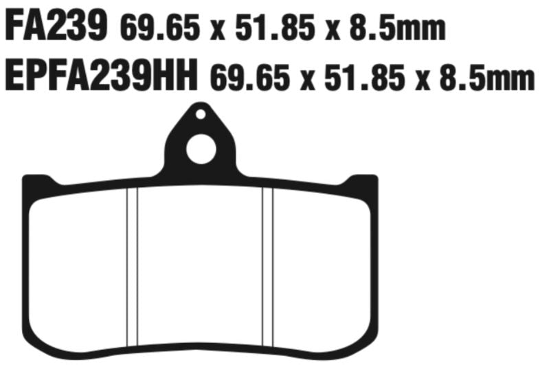 EBC FA Series Disc Pad Set - FA239