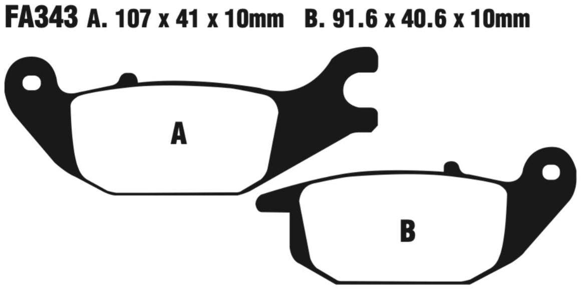 EBC FA Series Disc Pad Set - FA343