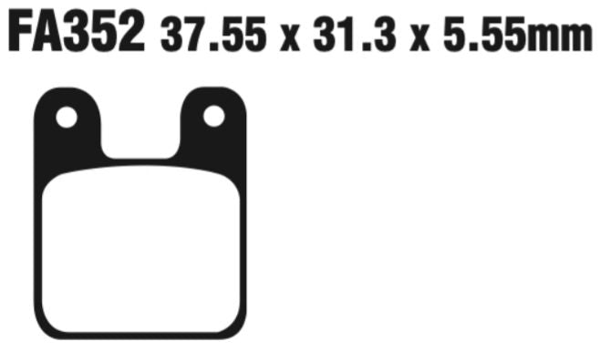 EBC FA Series Disc Pad Set - FA352
