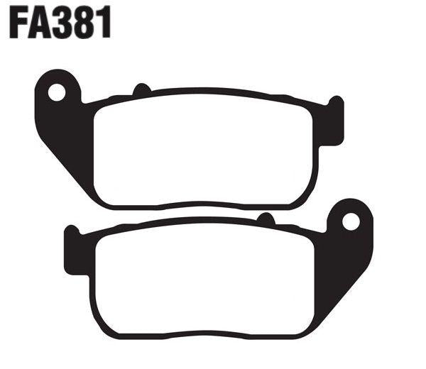 EBC FA Series Vee Disc Pad Set - FA381V