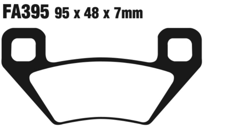 EBC FA Series R Disc Pad Set - FA395R