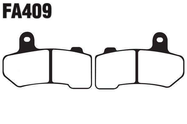 EBC FA Series Vee Disc Pad Set - FA409V