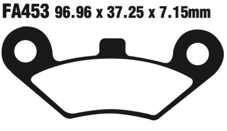 EBC FA Series R Disc Pad Set - FA453R