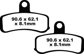 EBC FA Series Vee Disc Pad Set - FA457V